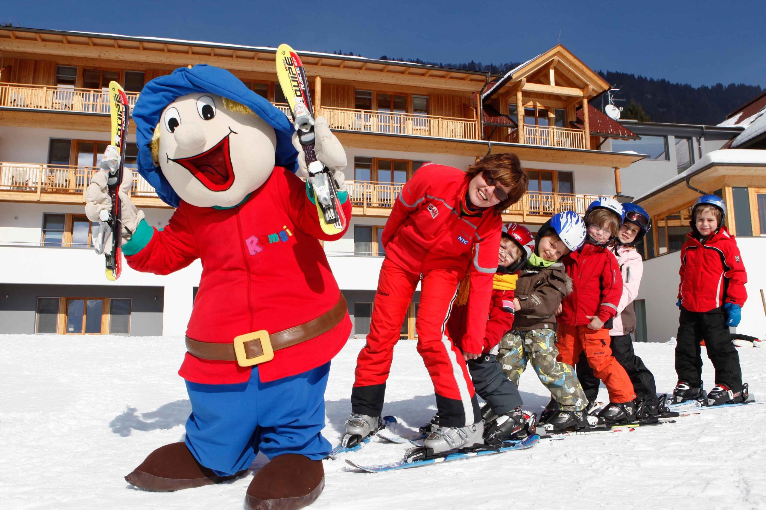 Magical family ski vacation on the sunny side of the Alps