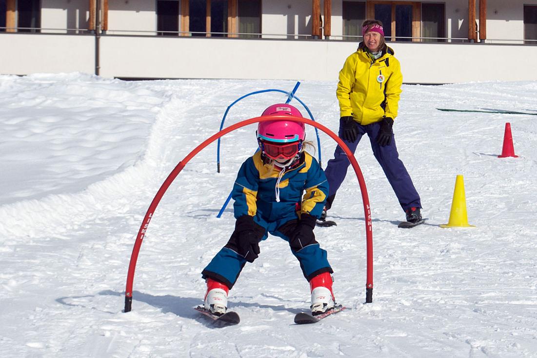 Magical family ski vacation on the sunny side of the Alps