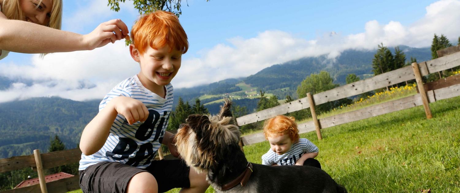 family holiday with the dog - Kinderhotel Ramsi