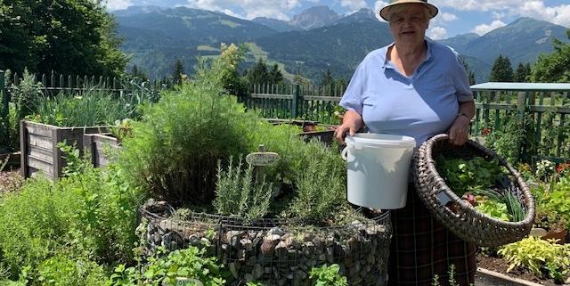 When the soul needs a holiday, go to the garden! - Grandma Ramsis herb world