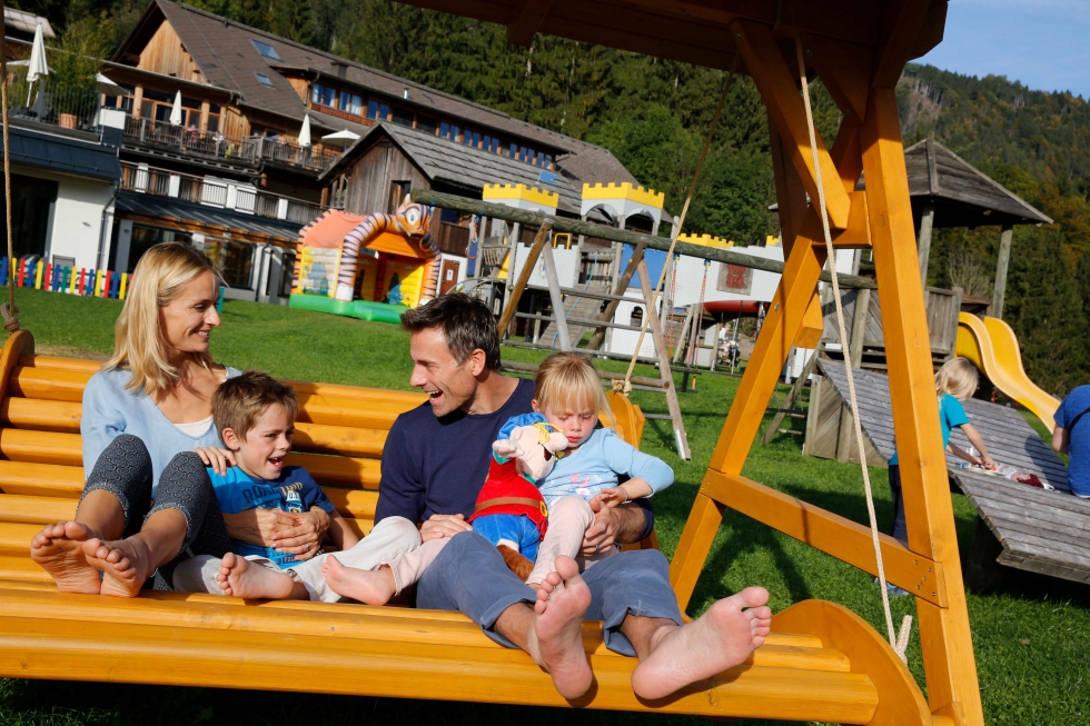 Lieblingsplätze zum Glücklichsein Draußen Kinderhotel Ramsi