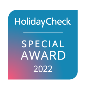 HolidayCheck Award 2022 Kinderhotel Ramsi